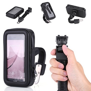 Водонепроницаемая ручка на мотоцикле для телефона Quada Scooter Bicycle 6,3 дюйма