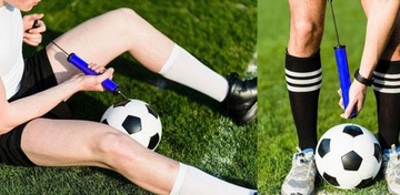 НАСОС V4 ДЛЯ МЯЧЕЙ, ВОЗДУШНЫХ ШАРОВ, ВЕЛОСИПЕДНОГО МАТРАСА, РУЧНАЯ НАДУВКА + ИГЛА ДЛЯ СМЕШИВАНИЯ