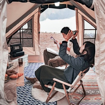 ТУРИСТИЧЕСКАЯ ПАЛАТКА ДЛЯ КЕМПИНГА ВОДОНЕПРОНИЦАЕМАЯ НАДУВНАЯ ПАЛАТКА РАЗМЕР: S