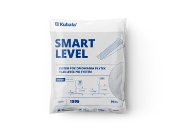 Kliny montażowe do systemu poziomowania SMART LEVEL Kubala 50 szt.