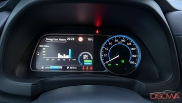 Nissan Leaf II Hatchback Facelifting 59kWh 217KM 2022 Nissan Leaf Bateria 62kwh full opcja wersja Tekna zasieg 400 km okazja gw, zdjęcie 27