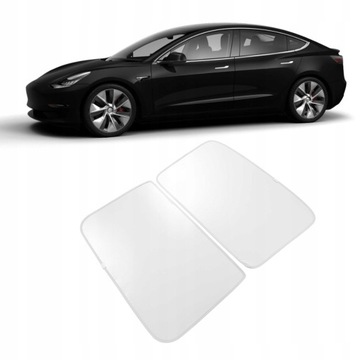SZKLANY DACH OSŁONA PRZECIWSŁONECZNA IZOLACJA CIEPLNA DLA Tesli Model3 2018