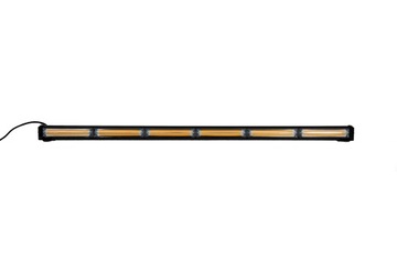 BELKA OSTRZEGAWCZA JEDNOSTRONNA POMARAŃCZOWA KOGUT STROBO LED 88CM 12V 24V