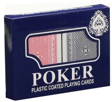 KARTY DO GRY 2 TALIE 108 SZT TRADYCYJNE POKER