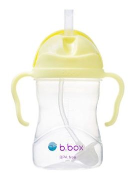 B.BOX Bidon z obciążoną słomką Gelato Banana Split