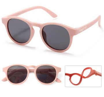 bigEYE - Okulary Polaryzacyjne dla dzieci - Premium - elastyczne - 3-10 lat