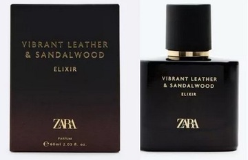 ZARA VIBRANT LEATHER & SANDALWOOD ELIXIR EDP 60 ML