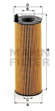 2× MANN-FILTER C 39 219 FILTR VZDUCHU + HU 8001 X OLEJE