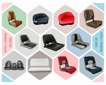 Składany fotel do łodzi MyBoat Traveler MORO 2