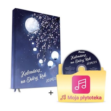Kalendarz na dobry rok 2024/2025 - wzór „Srebrna noc
