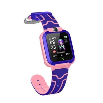 NN Q12 PINK smartwatch dla dzieci lokalizator GPS