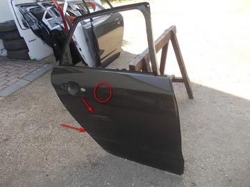 ДВЕРЬ ЗАДНЯЯ ПРАВАЯ CITROEN C4 II 2012 г.