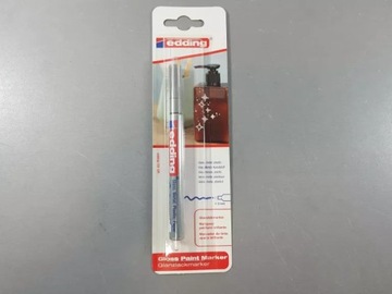 MARKER OLEJOWY POŁYSKUJĄCY SREBRNY EDDIG 751, OKRĄGŁY, BLISTER 1 SZT