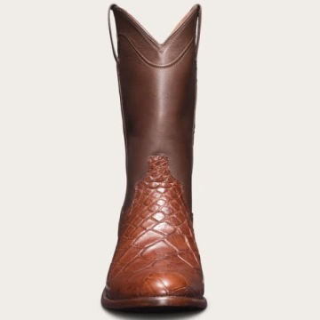 Tecovas Мужские Остин Орех Аллигатор Коричневый