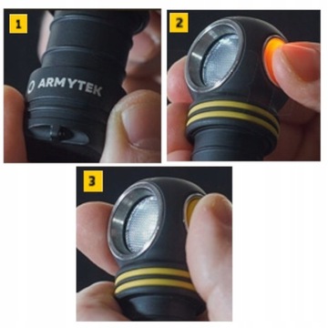 LATARKA NA KEMPING SPORTOWA ROWEROWA WIZARD C1 PRO COLD WHITE 1000 LUMENÓW