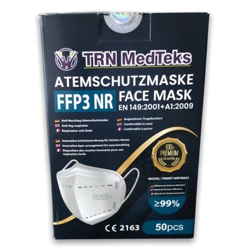 Пылезащитная маска TRN MODA Полумаска FFP3