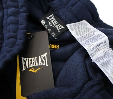 EVERLAST Spodnie DRESOWE męskie dresy BAWEŁNA DUŻY ROZMIAR XXXXL 4XL