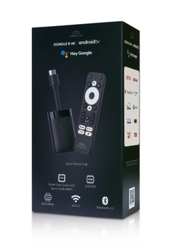 ТВ-приставка Homatics DONGLE R 4K, сертифицированная Android 11 2 ГБ/8 ГБ