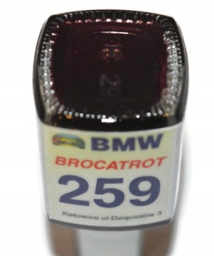 BMW 259 BROCATROT LAKIER ZAPRAWKA DO RYS ARA 10 ML
