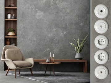 ОДИНАРНЫЙ ЛЕСТНИЧНЫЙ ВЫКЛЮЧАТЕЛЬ LOFT RETRO JLM БЕЗ РАМКИ