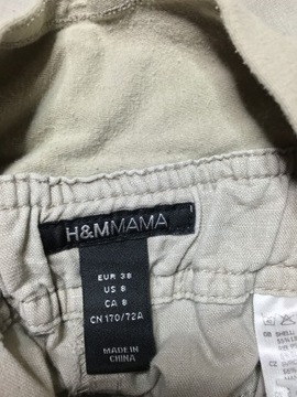 Льняные брюки для беременных H&M MAMA S M 36 38