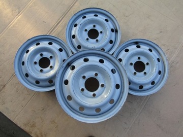 4× DISK OCELOVÝ RENAULT OE MASTER OPEL MOVANO NISSAN INTERSTAR 6.0" X 16" 5X130 ET 66