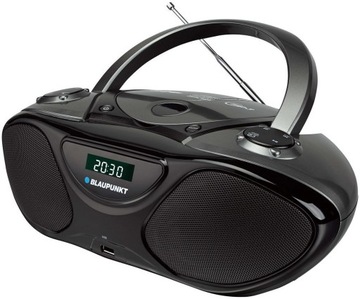 Radio Blaupunkt BOOMBOX BB14BK CD MP3 USB radio FM LCD ZEGAR