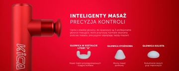 Вибромассажер FeiyuTech KiCA mini 2 красный