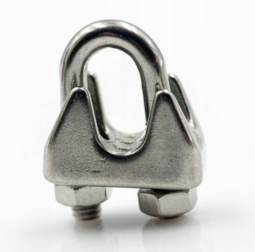 ЗАЖИМ 10 мм КИСЛОСТОЙКИЙ ВЕРЕВОЧНЫЙ, нержавеющая сталь A4 8248