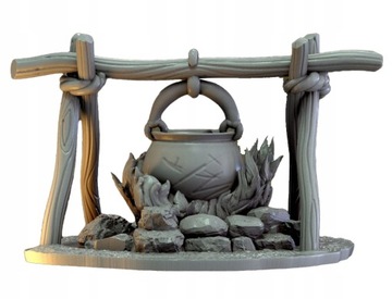 Roaring Campfire - Mammoth Factory - Druk 3D