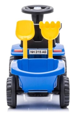 Jeździk SUN BABY Traktor z przyczepą New Holland