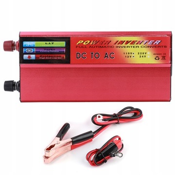 Przetwornica 12V/110V 2000W/6000W CZYSTY SINUS
