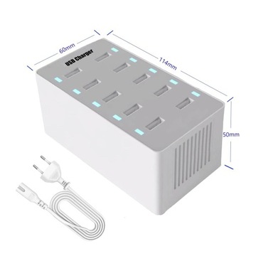 Зарядное устройство USB, зарядная станция USB, совместимая с настенным зарядным устройством USB