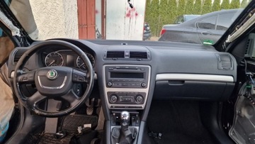 KONZOLA DESKA ULOŽENÍ AIRBAG ŘIDIČE SPOLUJEZDCE SKODA OCTAVIA II FACELIFT