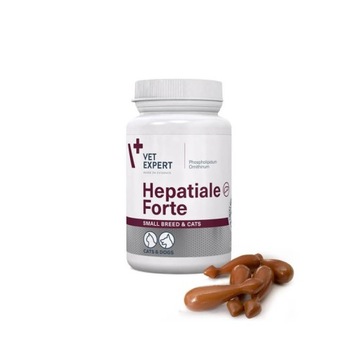 Hepatiale Forte Small Breed &Cats twist off wspomaga pracę wątroby pies kot
