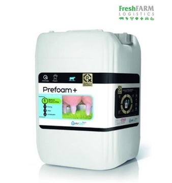 PREFOAM 10kg - piana przedudojowa - mycie i dezynfekcja wymion przed udojem