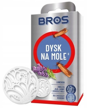 Bros DYSK na MOLE Lawendowy ODZIEŻ UBRANIA