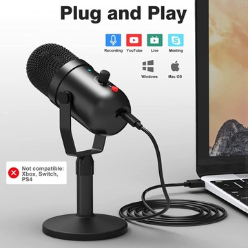 Студийный USB-микрофон NJSJ с конденсатором