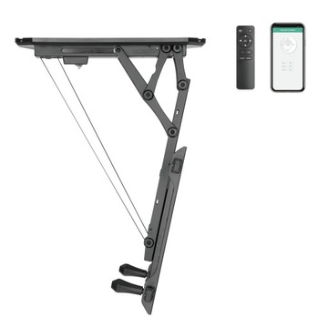 Uchwyt do TV elektryczny sufitowy 32-70 cali max