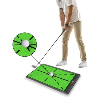 Тренировочный коврик для гольфа, тренировочная площадка для качелей для гольфа, прочные подушечки для дорожки качения, гольф