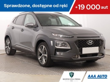 Hyundai Kona I Crossover 1.6 T-GDI 177KM 2019 Hyundai Kona 1.6 T-GDI, Salon Polska, Serwis ASO