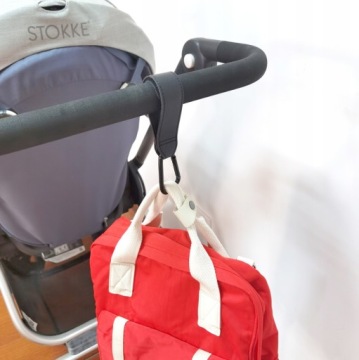 КРЮЧОК ДЛЯ СУМКИ С БЕЗОПАСНОЙ РУЧКОЙ на липучке