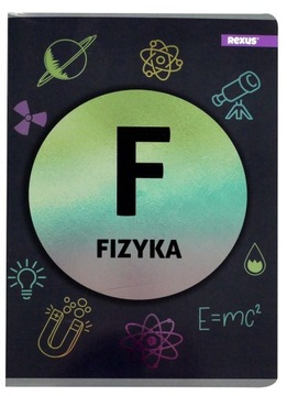 FIZYKA ZESZYT A5/60k KRATKA 70g ŚCIĄGA