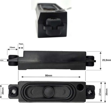 Широкополосные динамики 5Вт 8Ом (200) комплект 2шт 378G050A589YAA