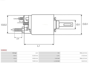AUTOMAT ELEKTROMAGNET DO FORD MONDEO FOCUS TRANSIT