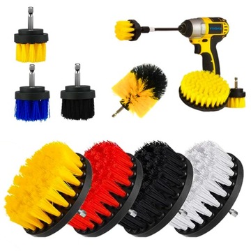 БОЛЬШОЙ НАБОР ДЛЯ ЧИСТКИ ОБИВКИ АВТОМОБИЛЯ ЩЕТКИ ДЛЯ ДРЕЛИ