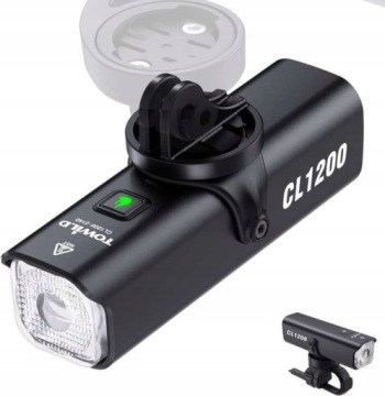 Přední světlo Towild CL 1200 lumenů, powerbanka