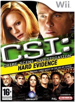 CSI CRIME SCENE INVESTIGATION HARD EVIDENCE WII