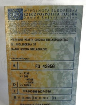 Fiat Doblo III Van 1.6 Multijet 16v 105KM 2016 Fiat Doblo 112016 Salonowy, 1.6JTD, Uszkodzony przod. VAT 23 brutto. 1.6, zdjęcie 20