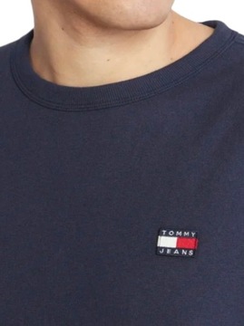 Tommy Jeans T-shirt męski granatowy Classic Xs Badge DM0DM17870 Regular XXL